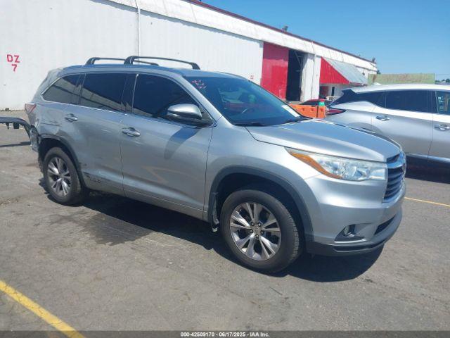  Salvage Toyota Highlander