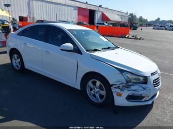  Salvage Chevrolet Cruze