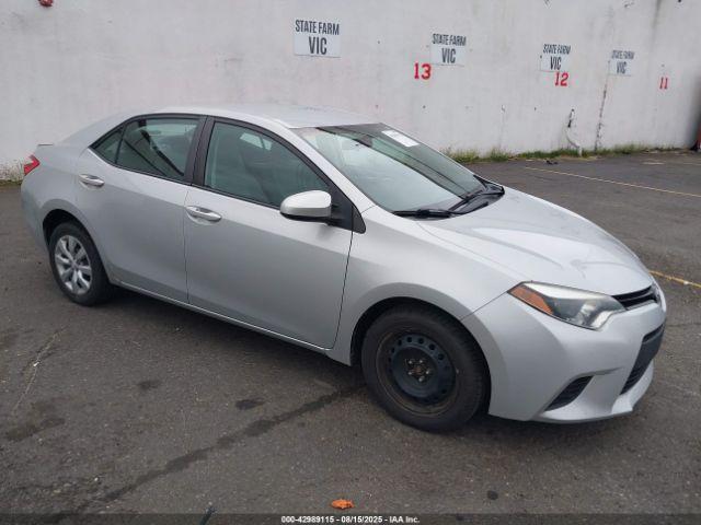  Salvage Toyota Corolla