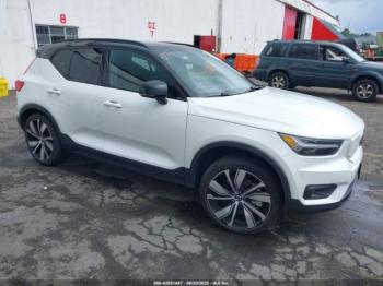  Salvage Volvo Xc40 Recharge Pure Electr