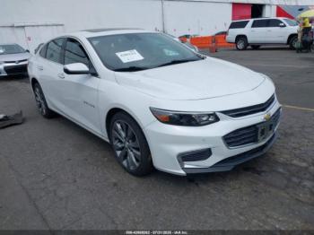  Salvage Chevrolet Malibu
