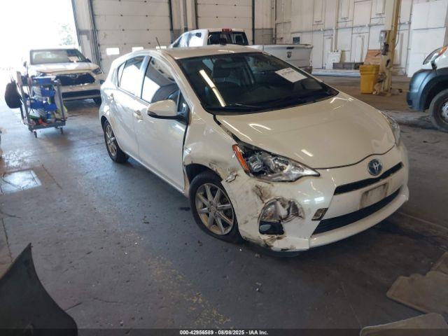  Salvage Toyota Prius c