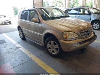  Salvage Mercedes-Benz M-Class