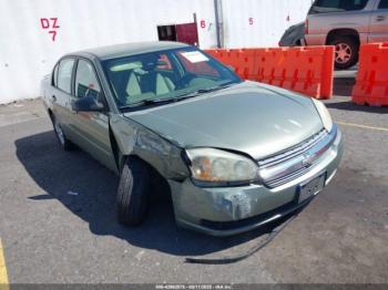  Salvage Chevrolet Malibu
