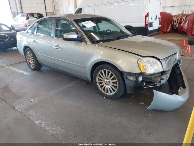  Salvage Mercury Montego