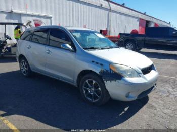  Salvage Toyota Matrix