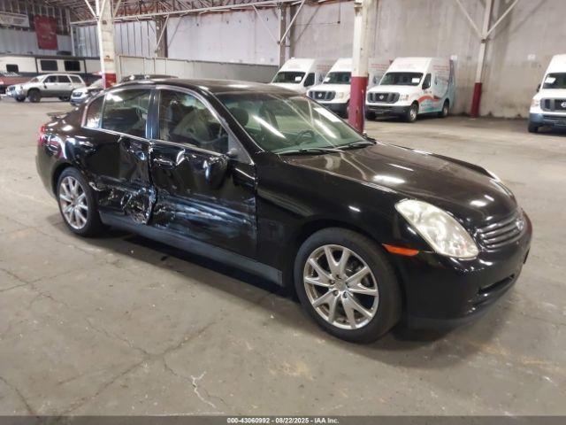  Salvage INFINITI G35