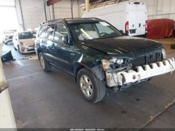  Salvage Toyota Highlander