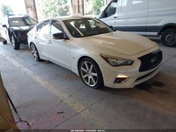  Salvage INFINITI Q50