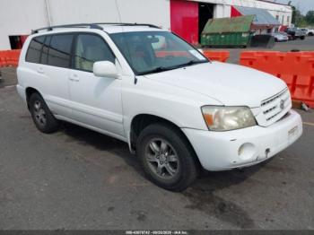  Salvage Toyota Highlander