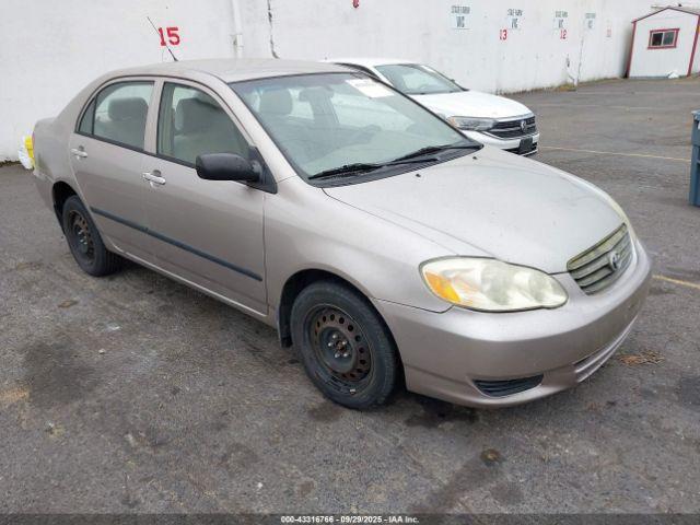  Salvage Toyota Corolla