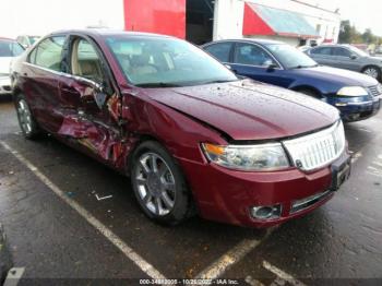  Salvage Lincoln MKZ