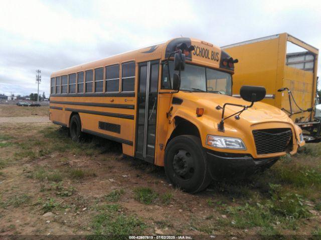  Salvage Blue Bird School Bus   Transit Bus