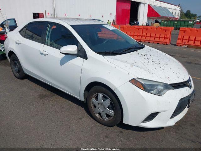  Salvage Toyota Corolla