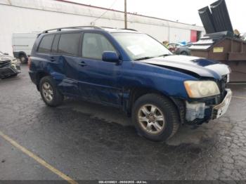  Salvage Toyota Highlander