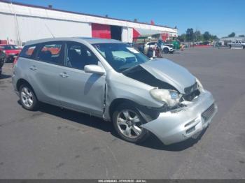 Salvage Toyota Matrix