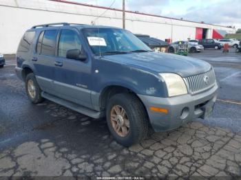  Salvage Mercury Mountaineer