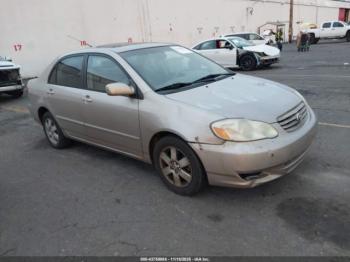  Salvage Toyota Corolla