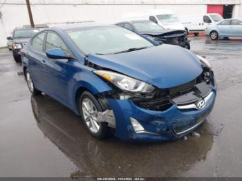  Salvage Hyundai ELANTRA