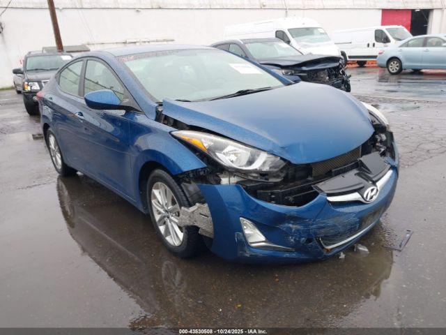  Salvage Hyundai ELANTRA