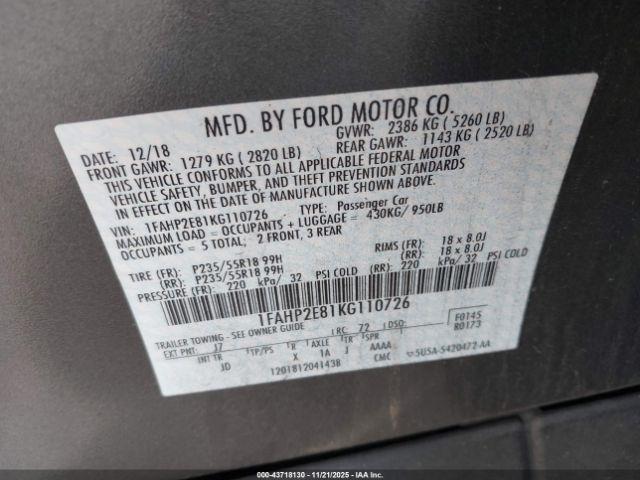 Ford Taurus Sel Image 4