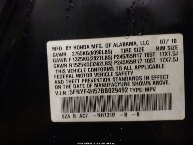 Honda Pilot Ex-l Image 10