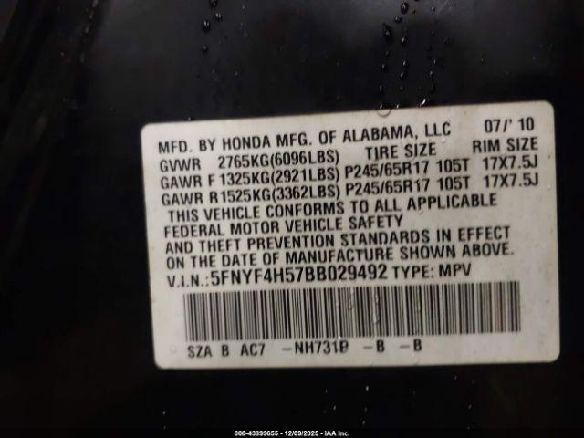 Honda Pilot Ex-l Image 10