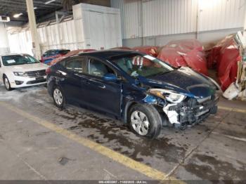  Salvage Hyundai ELANTRA