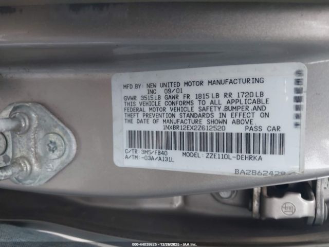 Toyota Corolla Ce Image 9