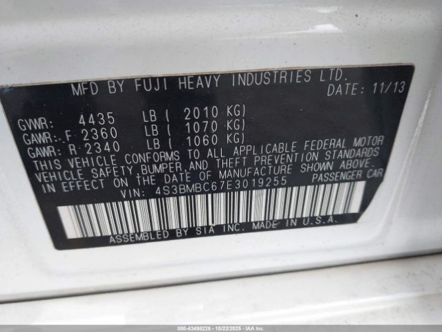 Subaru Legacy 2.5i Premium Image 7