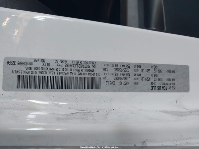Ram Promaster High Roof 159 Wb Image 11