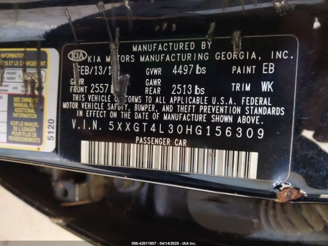 Kia Optima Lx Image 7