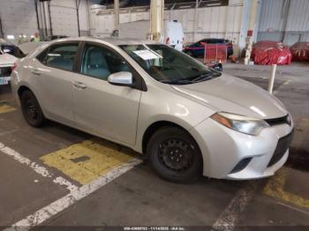  Salvage Toyota Corolla