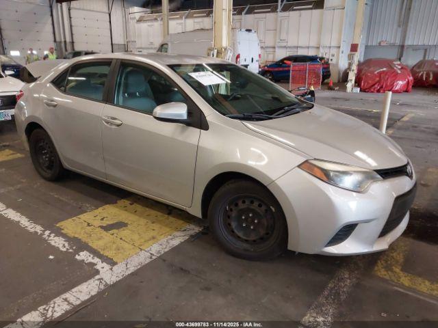  Salvage Toyota Corolla