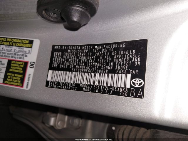 Toyota Corolla Le Image 12