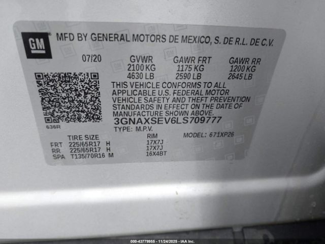 Chevrolet Equinox Awd Ls Image 20