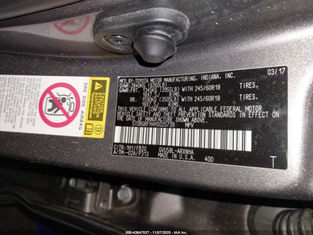 Toyota Highlander Le Image 13