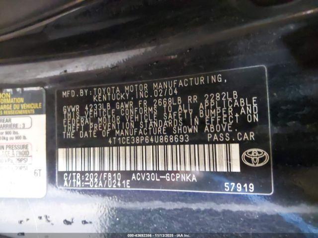 Toyota Camry Se Image 10