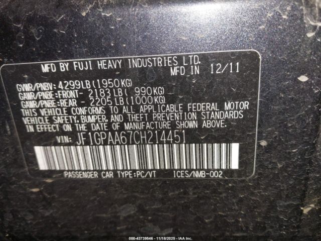 Subaru Impreza 2.0i Image 5