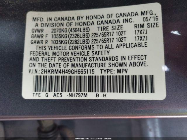 Honda CR-V Se Image 14