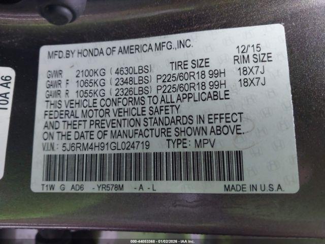 Honda CR-V Touring Image 12