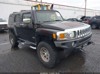  Salvage HUMMER H3 Suv