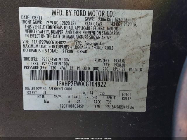 Ford Taurus Sel Image 12