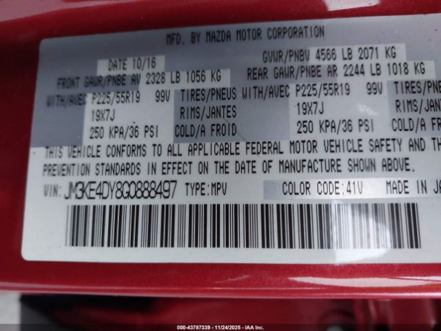 Mazda Cx Grand Touring Image 8