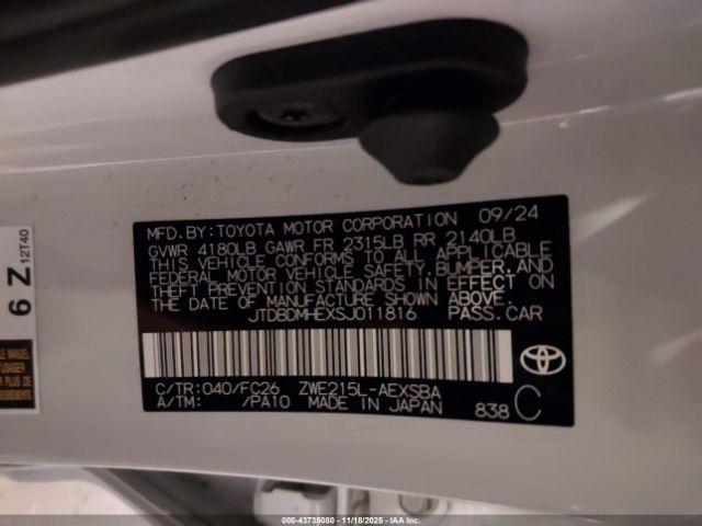 Toyota Corolla Hybrid Se Image 10