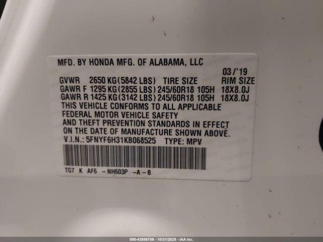 Honda Pilot Ex Image 10