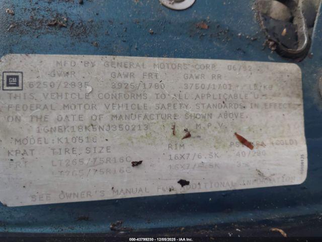 Chevrolet Blazer K1500 Image 9