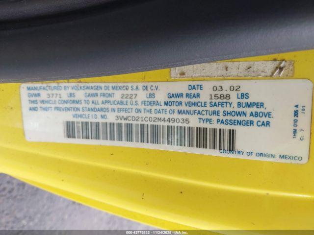 Volkswagen Beetle Gls 1.8l Turbo Image 7