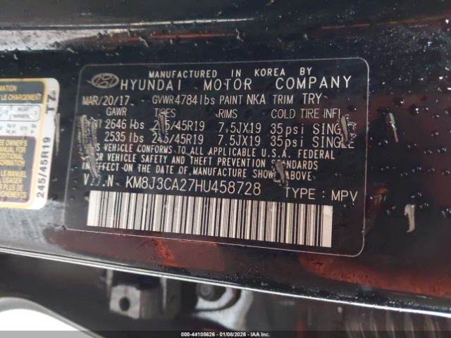 Hyundai TUCSON Night Image 6