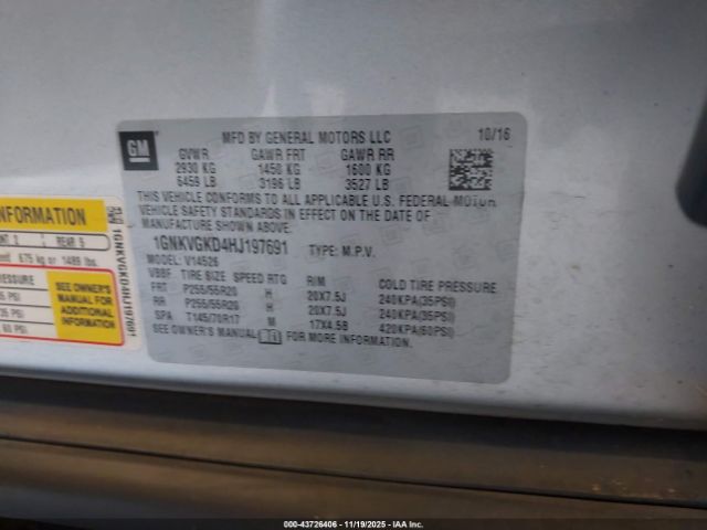 Chevrolet Traverse 1lt Image 16